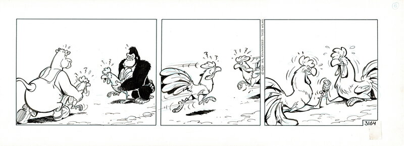 En vente - Wil Raymakers, Thijs Wilms, Boes/Ox Tales/Fantazoo - Planche originale