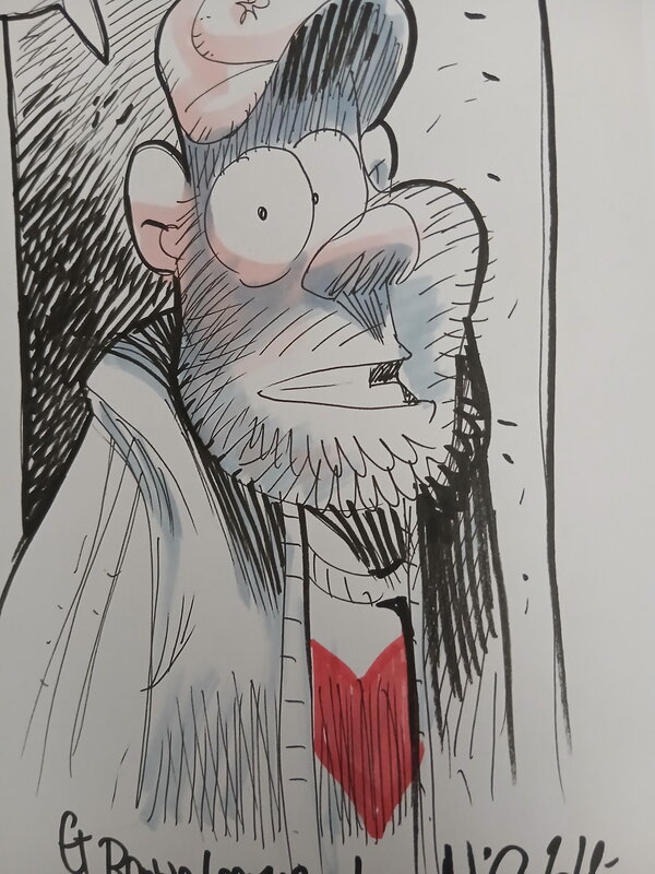 À coeur ouvert by Nicolas Kéramidas - Sketch