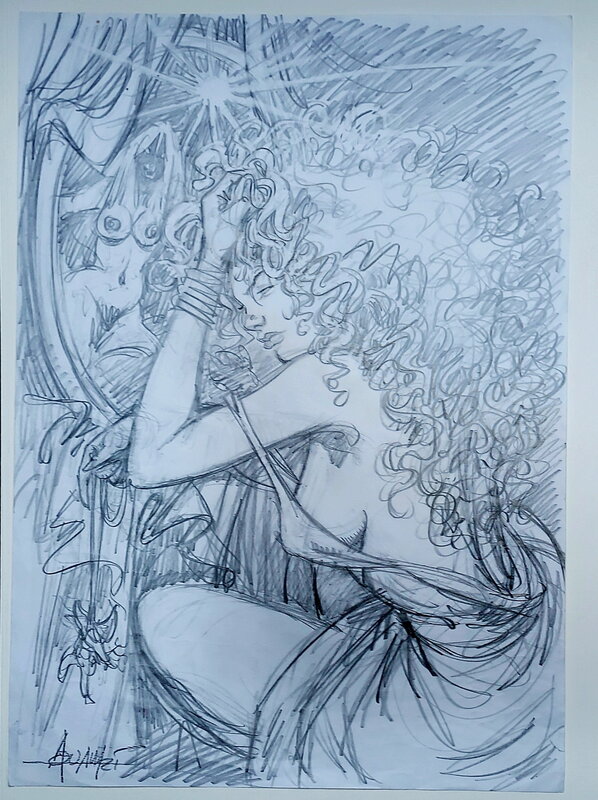 Mortepierre par Mohamed Aouamri - Illustration originale