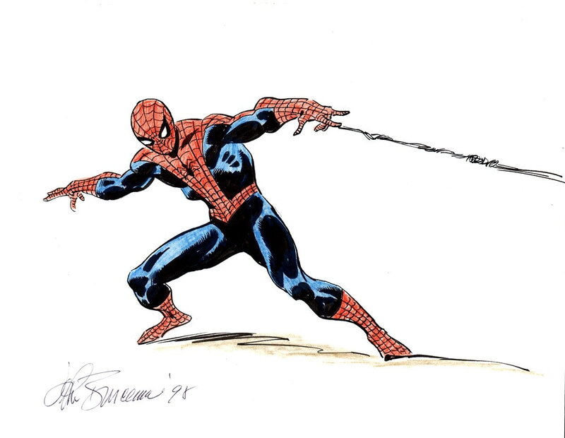 Spider-Man par John Buscema - Planche originale