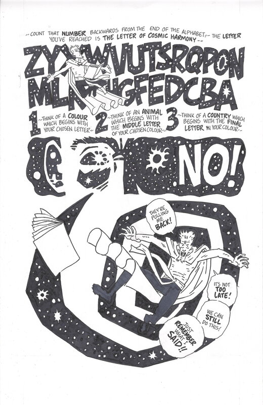 Paul Grist, The Druid | Jack Staff #8 | Britain's greatest Hero! - Planche originale