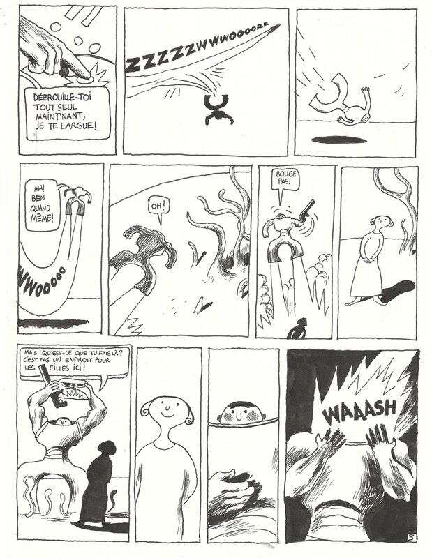 For sale - Jo & Blouh & Le Nioukem pg 3 | Blain - Comic Strip