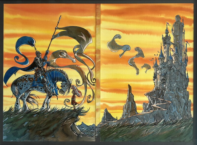 Oger Tiburce - Illustrations Inédites - Original Illustration