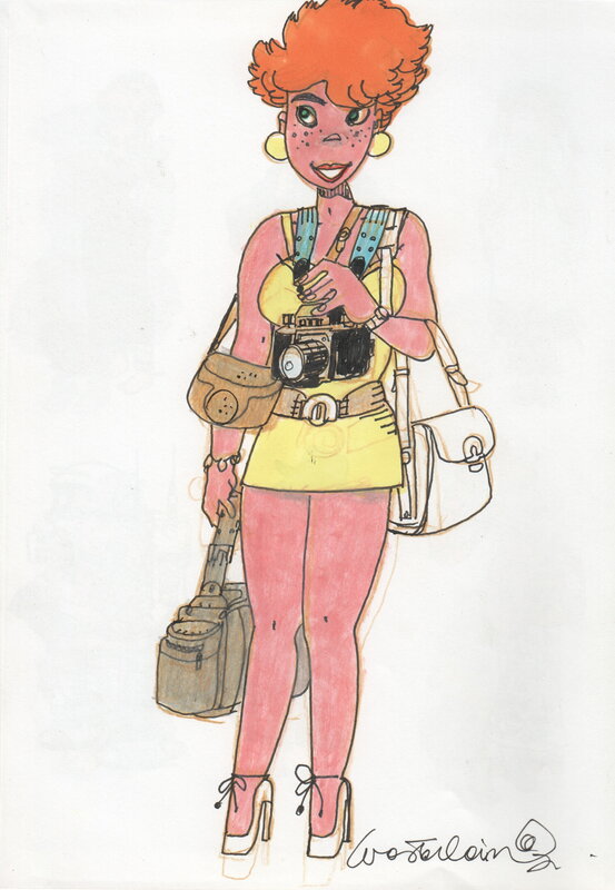 Jeannette Pointu by Marc Wasterlain - Sketch