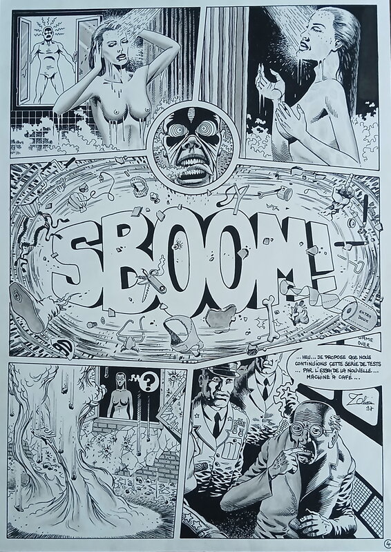 L'Arme suprême - Page 4 - Thierry Olivier - Planche originale