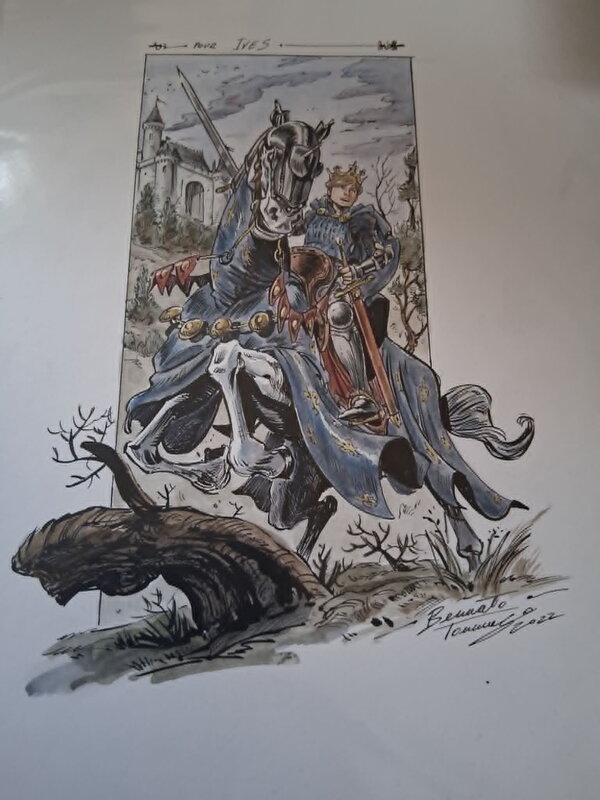 Les reines de sang par Tommaso Bennato - Illustration originale