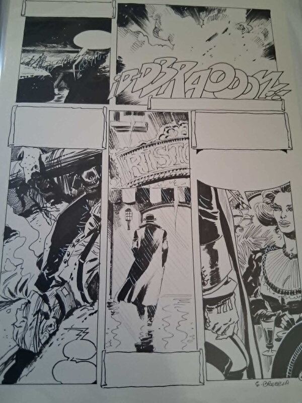Planche par Enrique Breccia - Planche originale