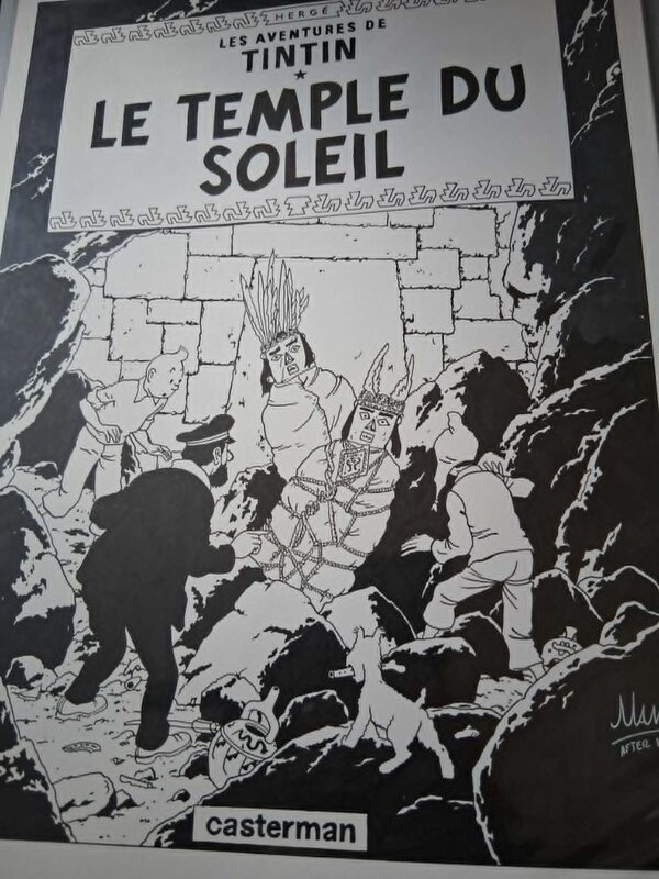 Cover reproduction par Manuel Garcia Garrido - Couverture originale