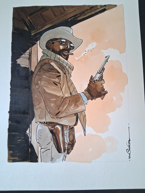 Django par R.M.Guéra - Planche originale