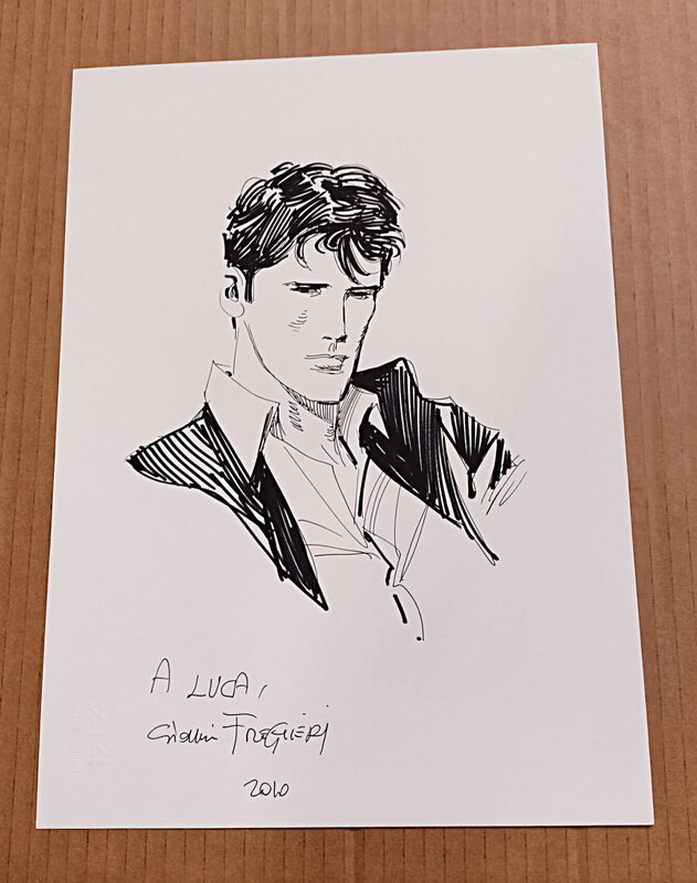 Dylan Dog by Freghieri Giovanni - Sketch