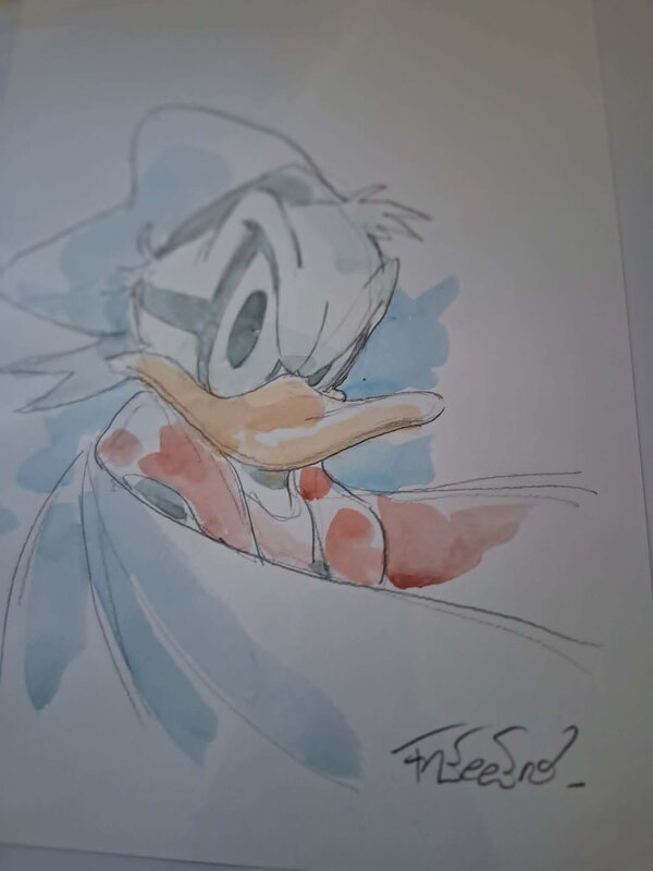 Disney par Andrea Freccero - Dédicace