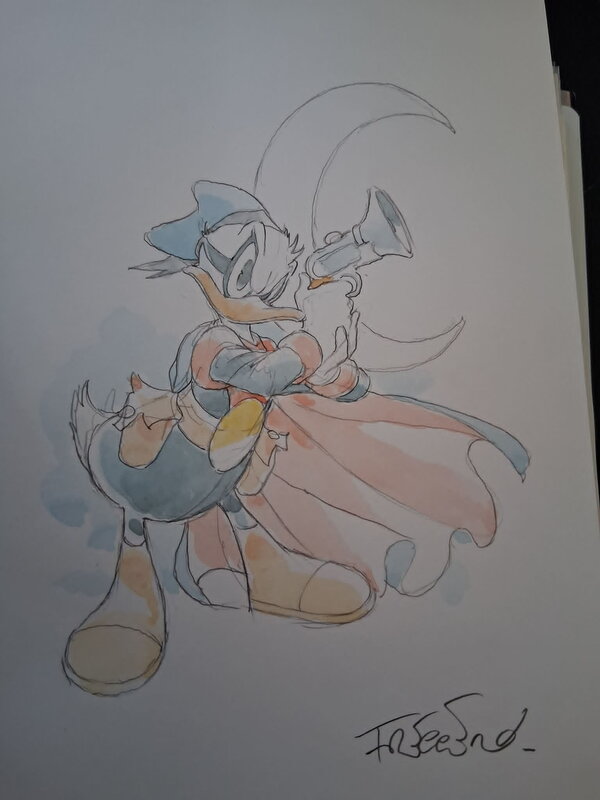 Disney par Andrea Freccero - Illustration originale