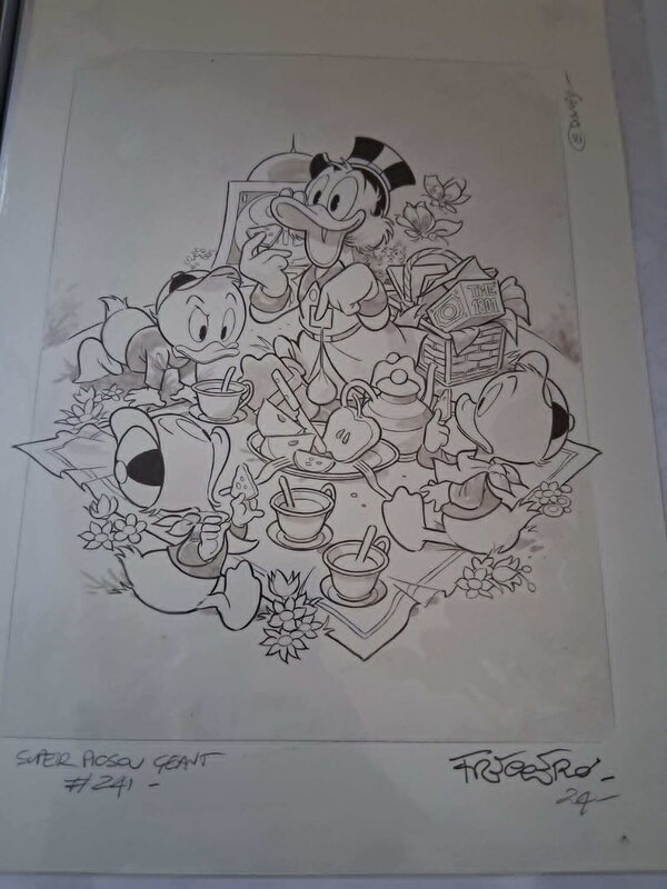 Disney cover by Andrea Freccero - Original Cover