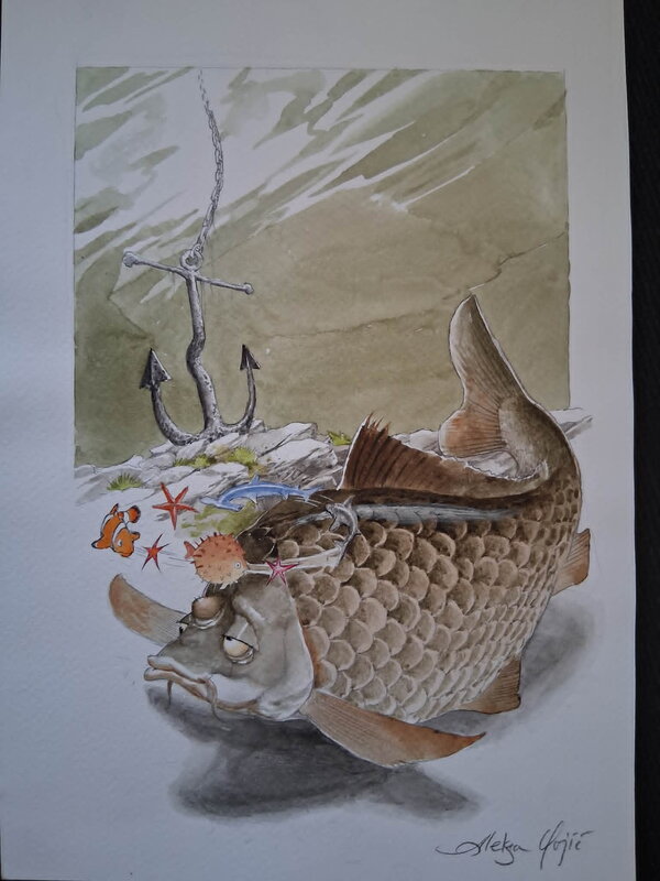 Animal illustration by Aleksa Gajic - Original Illustration