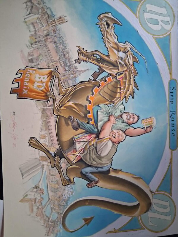 Bd Renaix par Aleksa Gajic - Illustration originale