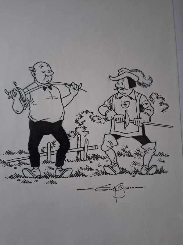 Lambik par Eugeen Goossens - Illustration originale