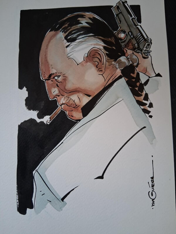 Scalped par R.M. Guéra - Illustration originale