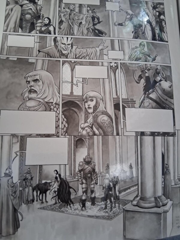 Planche by Drazen Kovacevic - Comic Strip