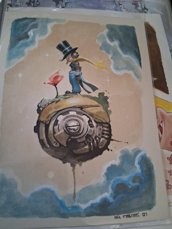 Steampunk par Loïc Malnati - Illustration originale
