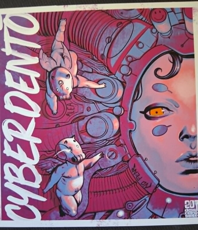 Cyberdento par Man - Illustration originale