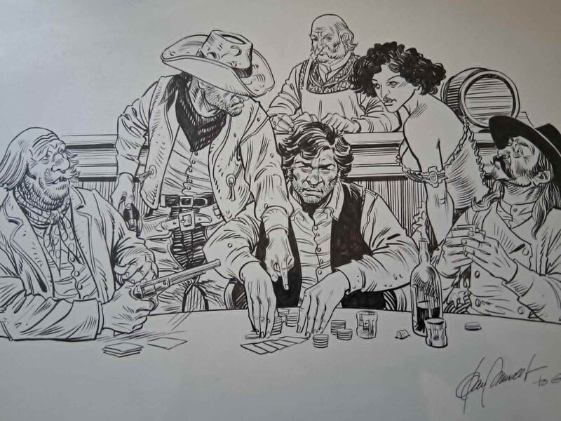Hommage Blueberry par Joan Mundet - Illustration originale
