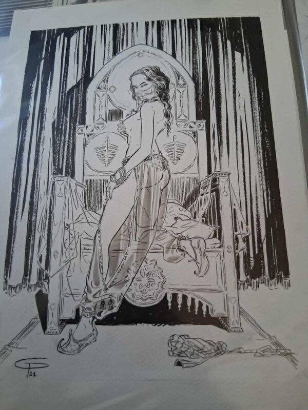 Reines de sang by Gabriele Parma - Original Illustration