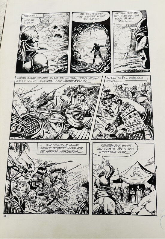 In Strange Land 2 par César Spadari - Planche originale