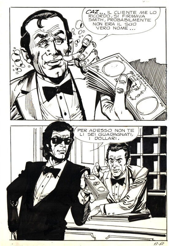 Alessandro Chiarolla - Sciacallo 13/65 - Planche originale