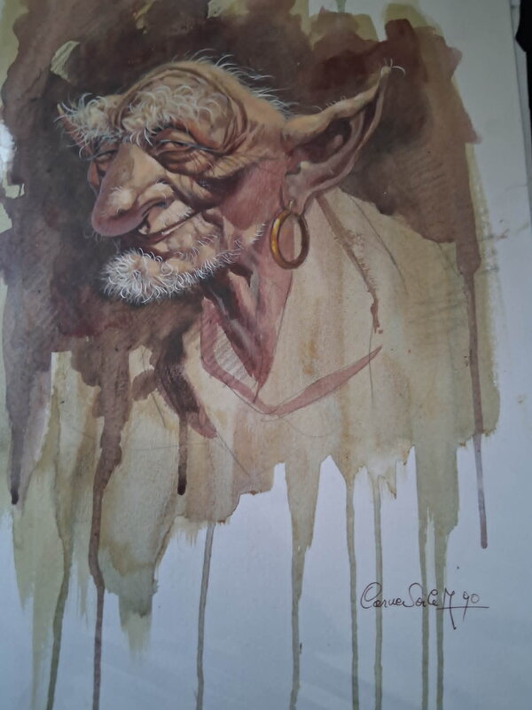 Fantasy character par Massimo Carnevale - Illustration originale