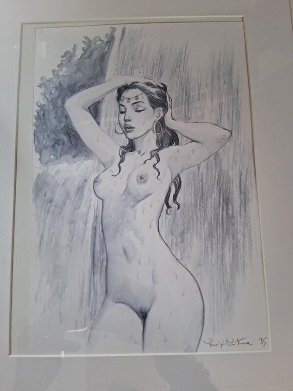 Manara vibes par Luigi Critone - Illustration originale