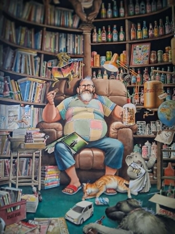 My mancave par Aleksa Gajic - Illustration originale