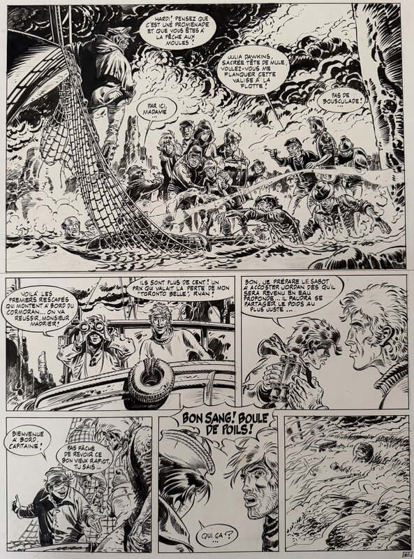 Hermann, La fournaise des damnes - Comic Strip