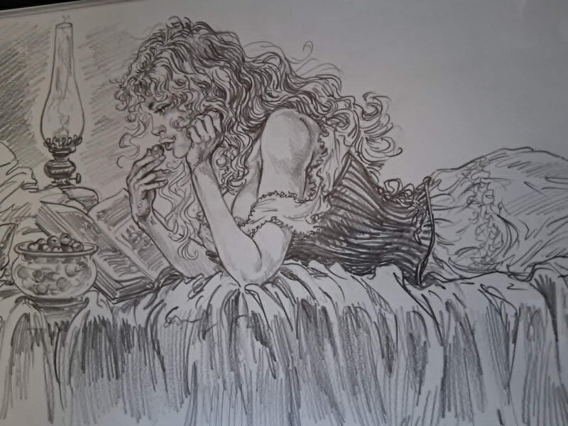 La fille de Paname par Kas - Illustration originale