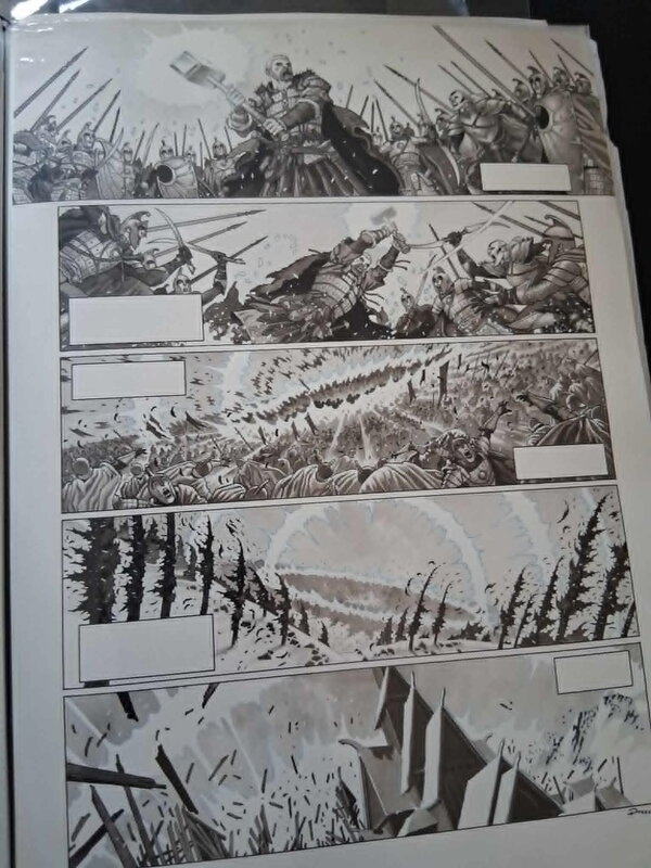 Planche by Drazen Kovacevic - Original Illustration