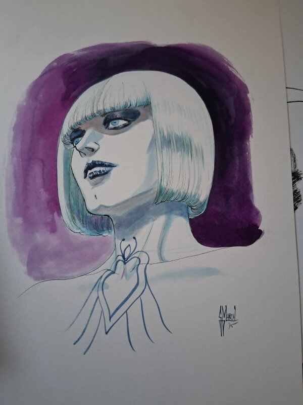 Head sketch par Guillem March - Illustration originale