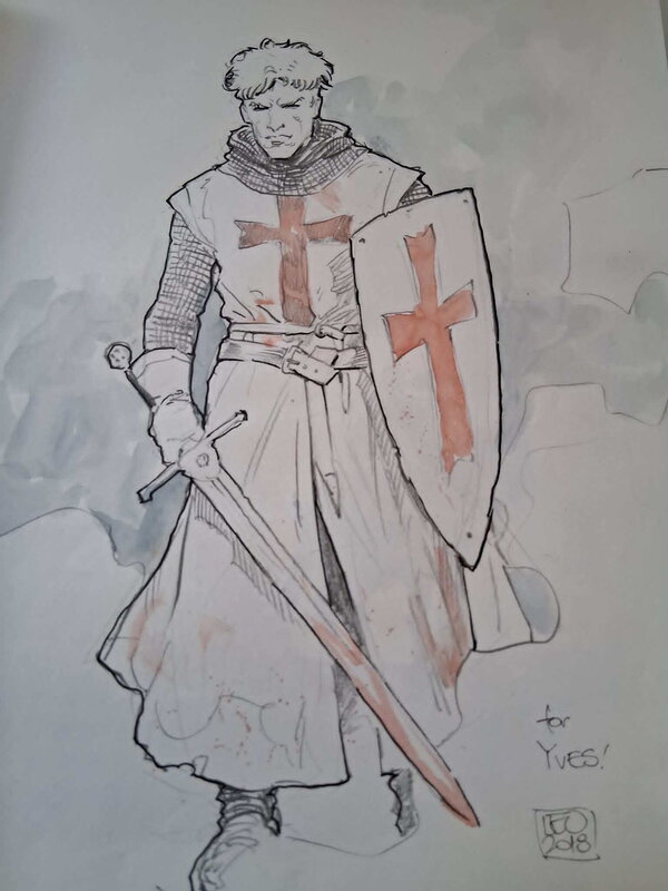 Templar par Leo Filipovic - Dédicace