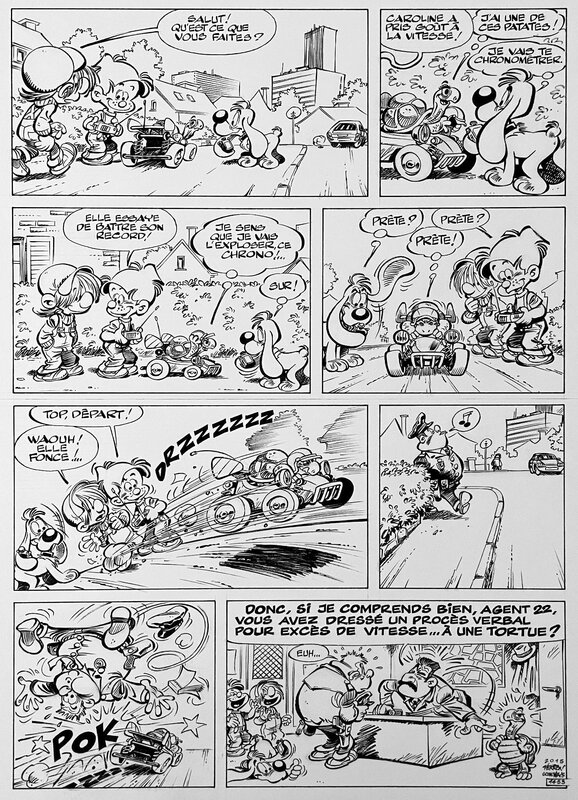 For sale - Laurent Verron, Jean Roba, 2015 - Boule et Bill : Flair de Cocker - Comic Strip