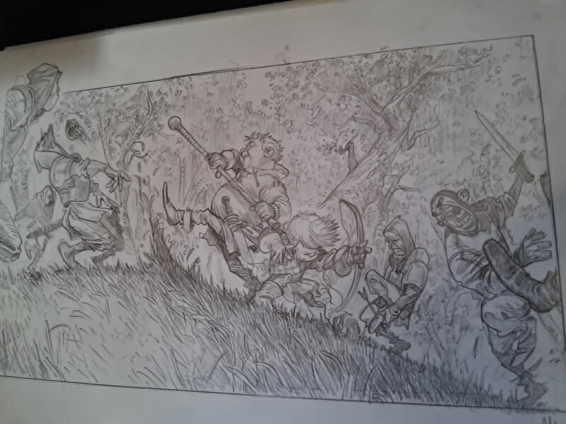 Dwarfs par Roberto Ali - Illustration originale