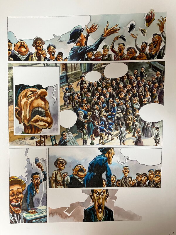 Nicolas Dumontheuil, Qui a tué l'idiot ? (page 65) - Planche originale