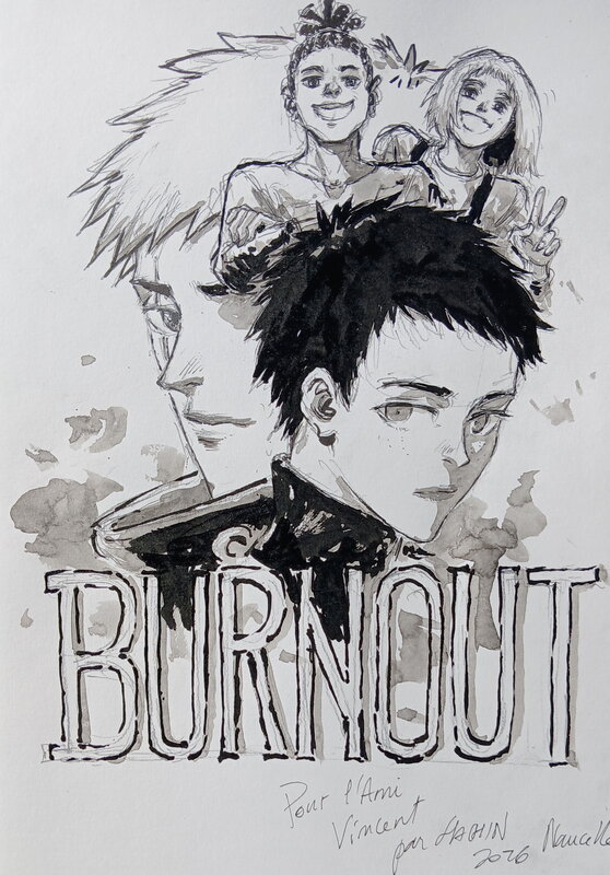 Burnout par Hachin - Dédicace