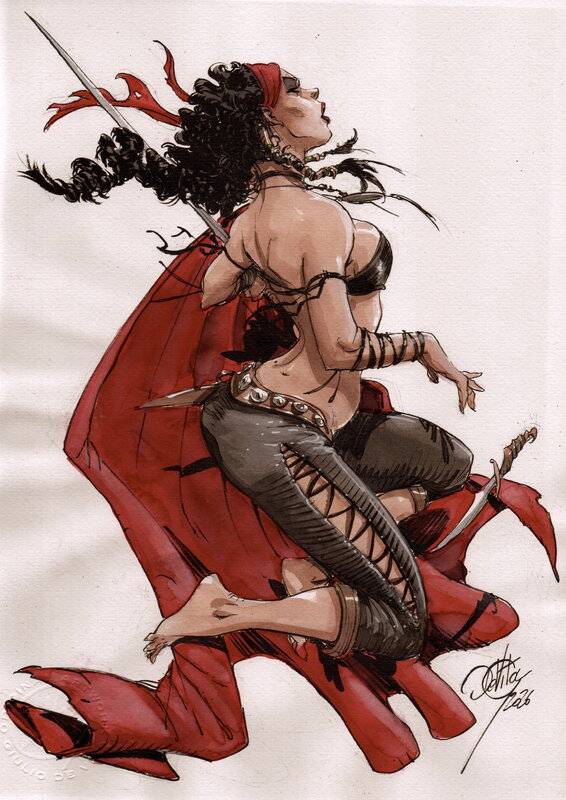 For sale - Kriss de Valnor by Giulio De Vita - Comic Strip