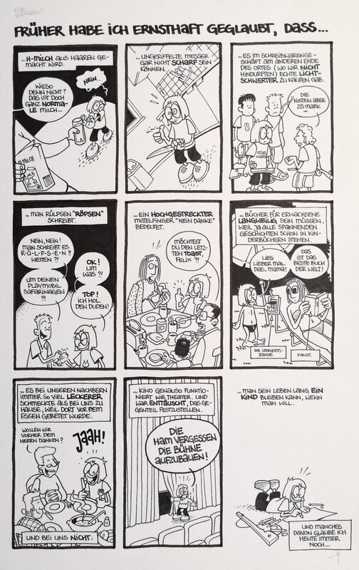 Held par Flix - Planche originale