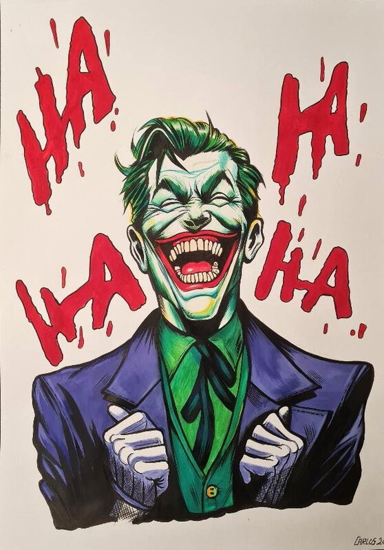 Joker by Varla - Original Illustration