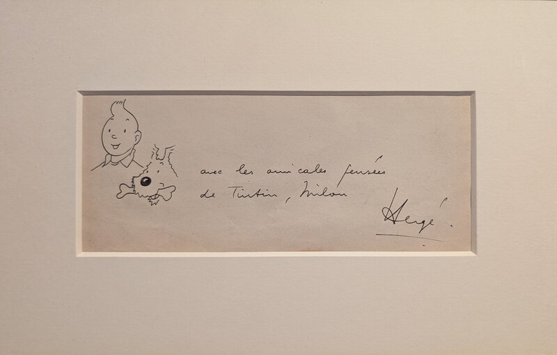 Tintin et Milou by Hergé - Sketch