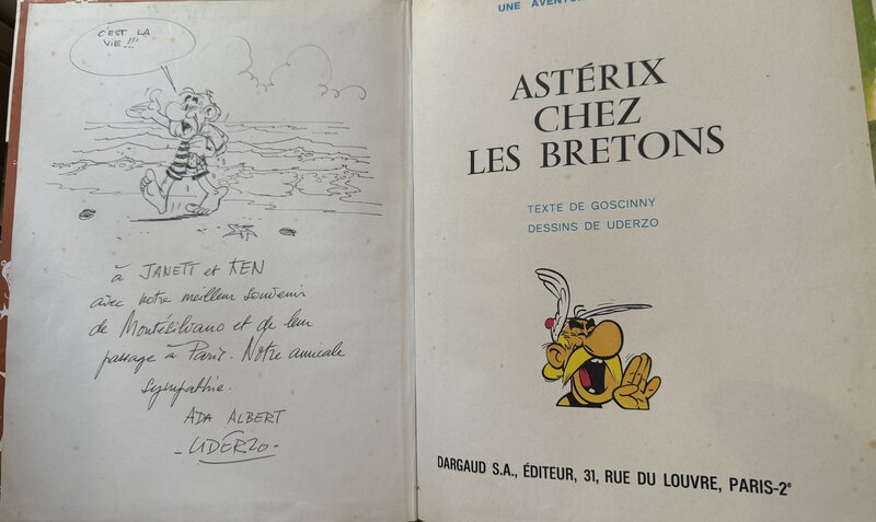 Asterix par Albert Uderzo - Planche originale