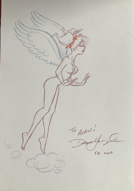 Mandy par Dean Yeagle - Illustration originale