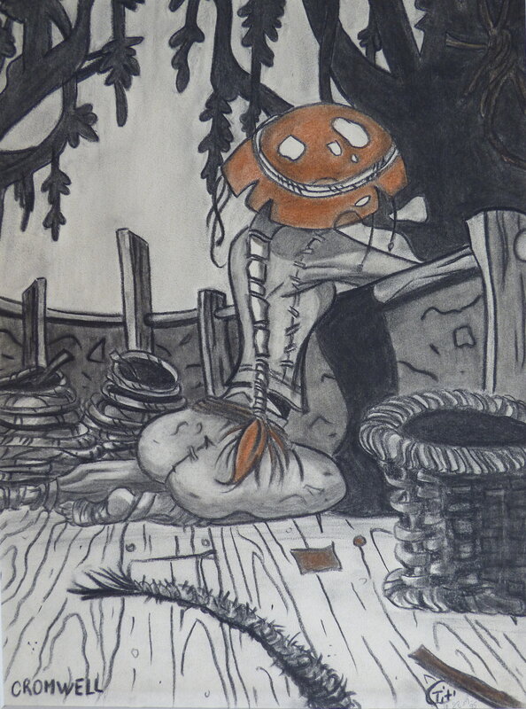 En vente - Anita Bomba par Cromwell, Eric Gratien - Illustration originale