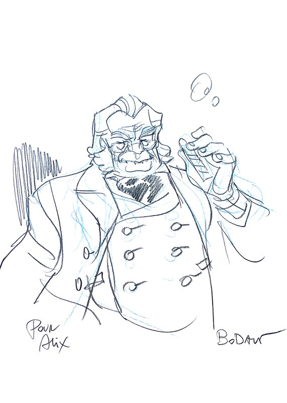 Denis Bodart, Green Manor T02 - De l'inconvénient d'être mort - Sketch
