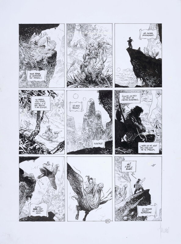 La quête de l'oiseau du temps , Vincent Mallié - Comic Strip