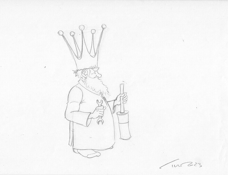 Nef des fous by Turf - Original Illustration